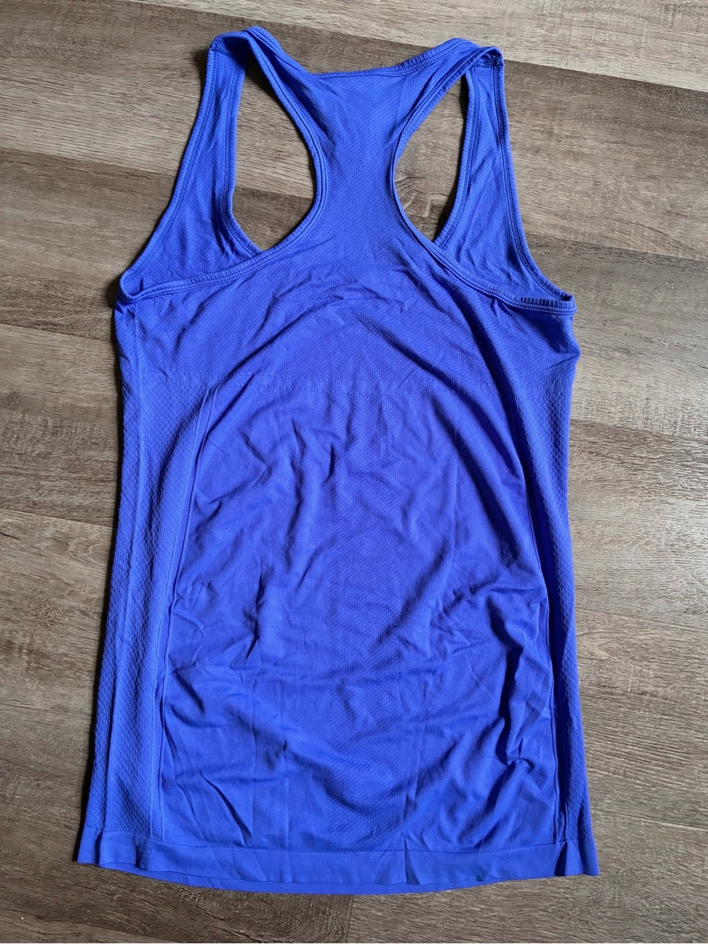 Fabletics Royal Blue Seamless Racerback Tank - Picture 2 of 7